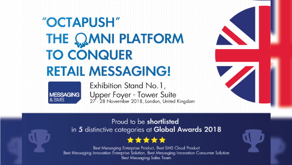 Yuboto @ Messaging and SMS World 2018 in London
